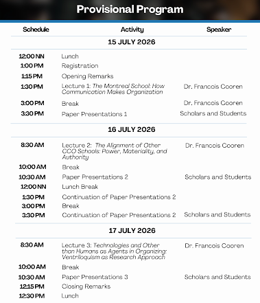 CCO Program